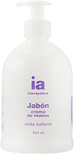 Крем-мыло для рук с экстрактом шелка - Interapothek Jabon Crema De Manos — фото N1