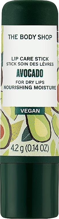 Бальзам для губ "Авокадо" - The Body Shop Avocado Lip Care Stick — фото N1