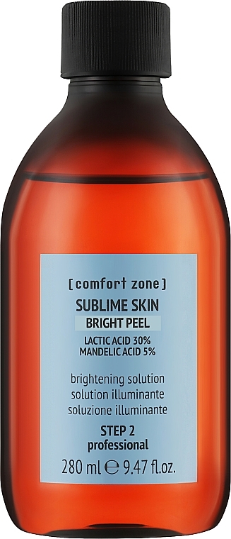 Освітлювальний пілінг для обличчя - Comfort Zone Sublime Skin Bright Peel — фото N1