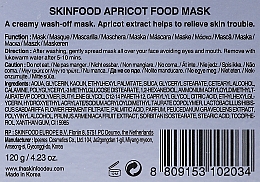 Маска для обличчя з абрикосою - Skinfood Trouble Care Apricot Food Mask — фото N3