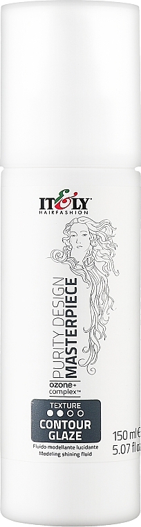Глянцевий флюїд для волосся, легка фіксація - Itely Hairfashion Purity Design Masterpiece — фото N1