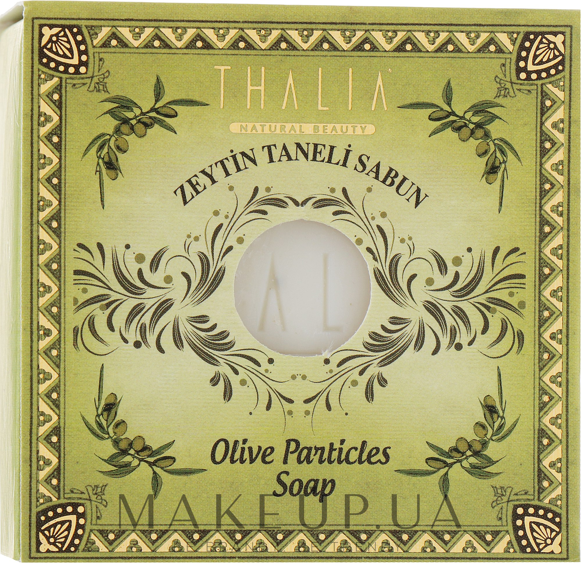 Оливкове мило-скраб - Thalia Olive Particles Soap — фото 150g