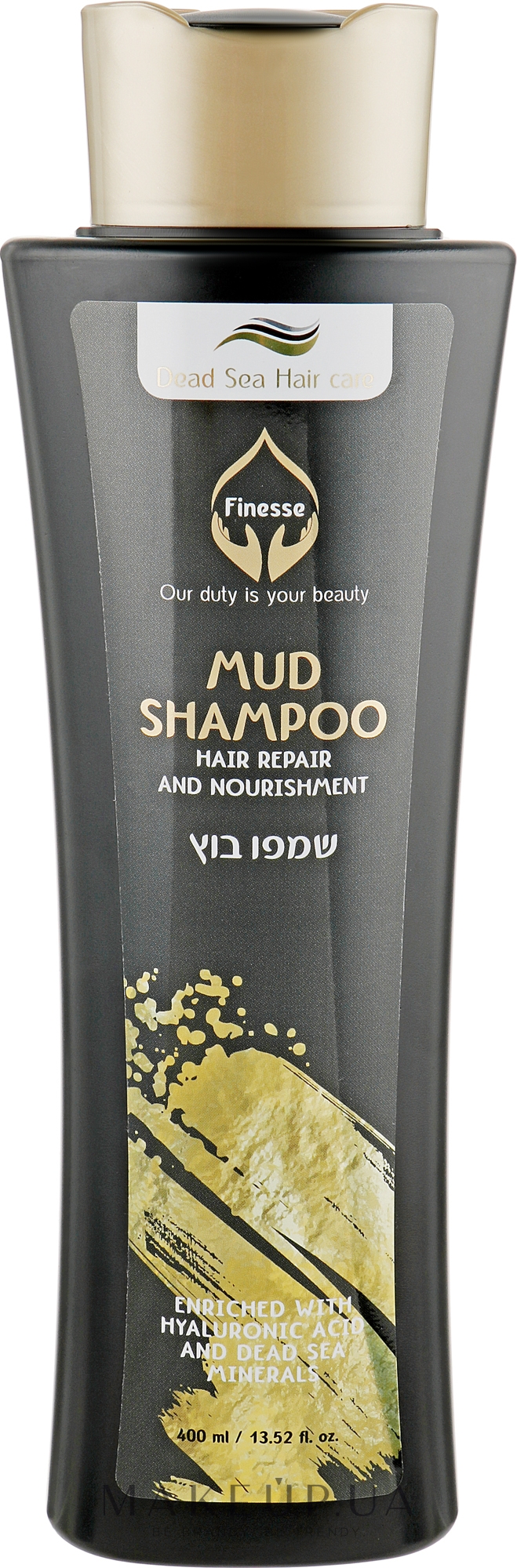 Грязевой шампунь для питания и восстановления волос - Finesse Hair Rapair And Nuorishment Mud Shampoo — фото 400ml