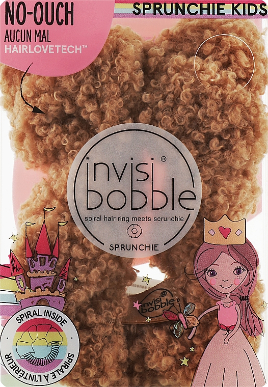 Резинка для волосся "Тедді" - Invisibobble Kids Sprunchie Teddy — фото N1