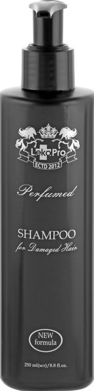 Шампунь парфумований для пошкодженого волосся - LekoPro Perfumed Shampoo For Demaged Hair — фото N2