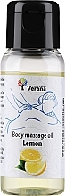 Парфумерія, косметика Масажна олія для тіла "Lemon" - Verana Body Massage Oil