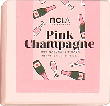 Бальзам для губ "Рожеве шампанське" - NCLA Beauty Balm Babe Pink Champagne Lip Balm — фото N4