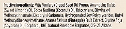 Олія для засмаги з екстрактом ананаса з захистом від ультрафіолету - Bali Body Pineapple Tanning Oil SPF15 — фото N3