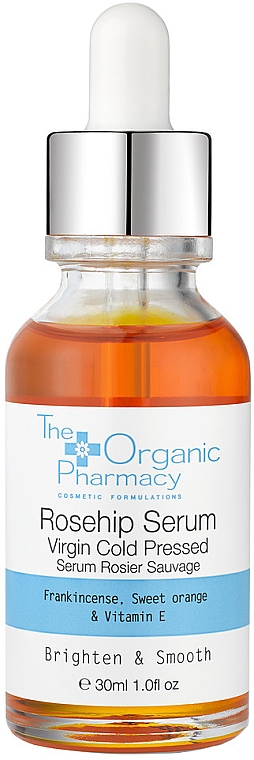 Сыворотка для лица с маслом шиповника - The Organic Pharmacy Rosehip Serum — фото N1