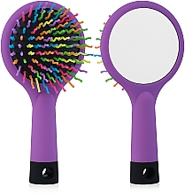 Духи, Парфюмерия, косметика УЦЕНКА Расческа Rainbow Brush для объема, фуксия - Ласковая *