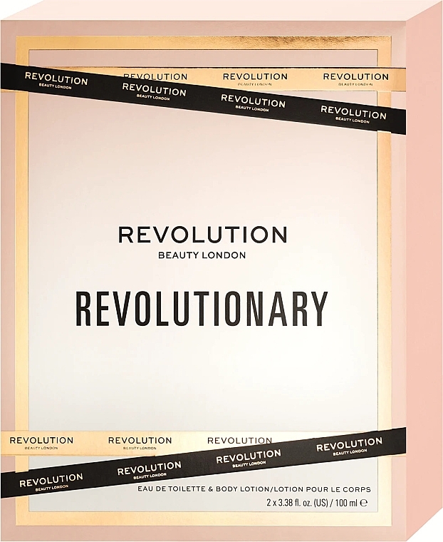 Revolution Beauty Revolutionary - Набір (edt/100ml + b/lot/100ml) — фото N2