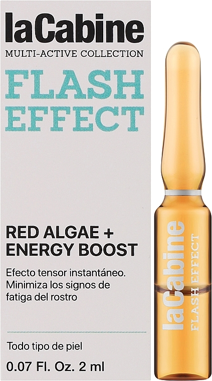 Ампулы для лица с мгновенным лифтинг-эффектом - La Cabine Flash Effect Ampoules — фото N2