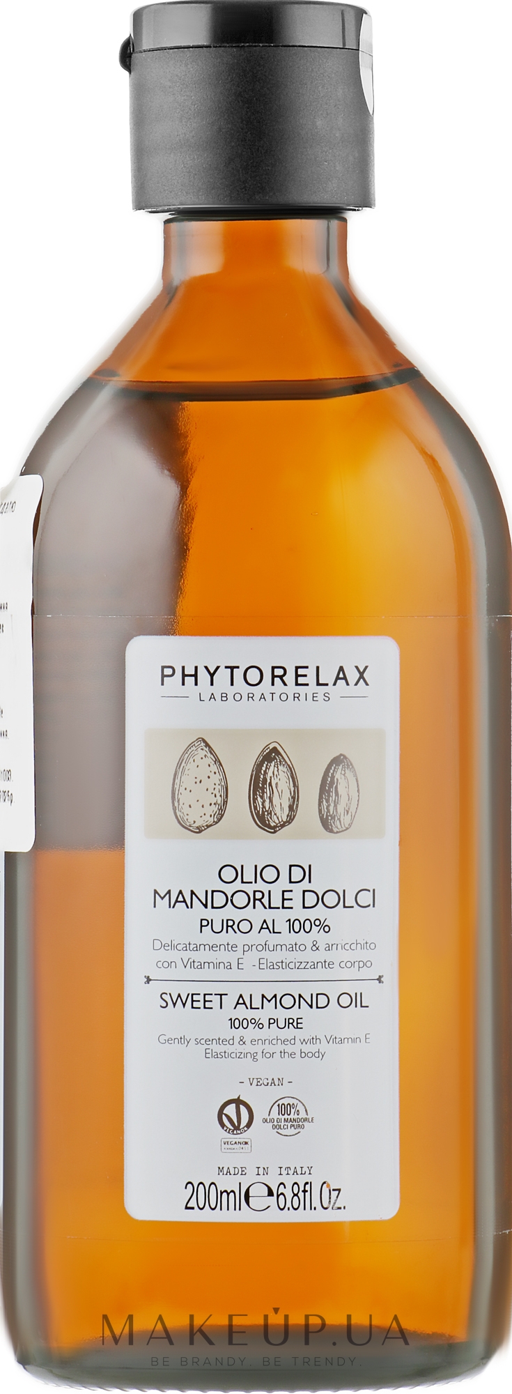 Масло сладкого миндаля - Phytorelax Laboratories Almond Oil — фото 200ml