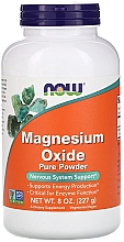 Минералы Оксид магния, порошок - Now Foods Magnesium Oxide Pure Powder — фото N1