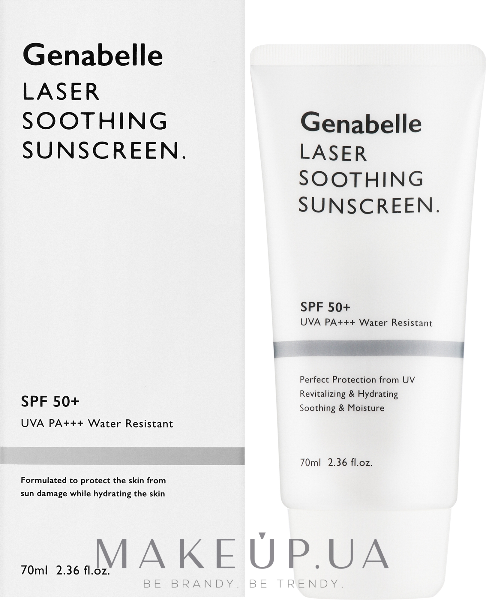 Солнцезащитный крем для лица - Genabelle Laser Soothing — фото 70ml
