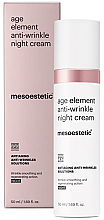 Крем для обличчя - Mesoestetic Age Element Anti-wrinkle Night Cream — фото N1