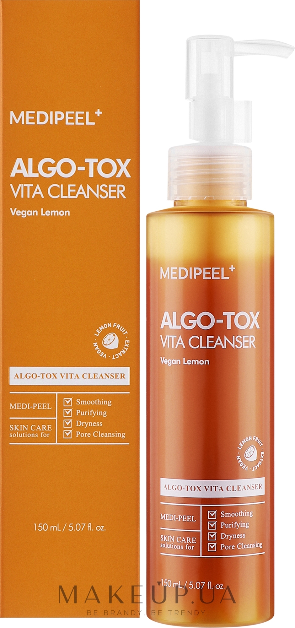 Пенка для умывания с витаминами - MEDIPEEL Algo-Tox Vita Cleanser — фото 150ml