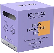 Пленка для ламинирования бровей - Joly:Lab Lamination Brow Film — фото N1