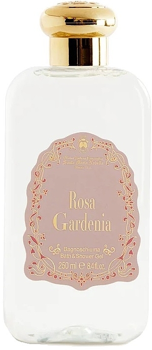 Santa Maria Novella Rosa Gardenia - Гель для душа и ванны — фото N1