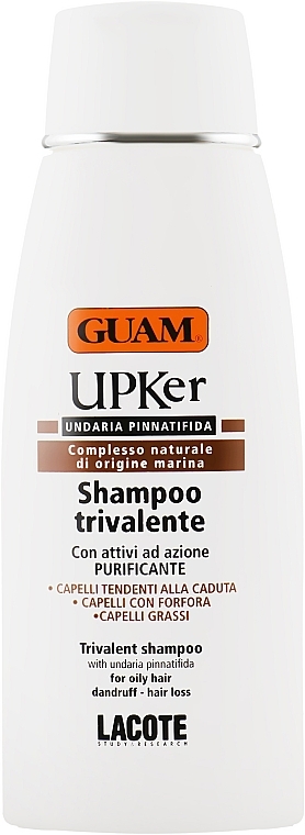 УЦЕНКА Шампунь для волос "Трехфазный" - Guam UPKer Triple Action Shampoo * — фото N1