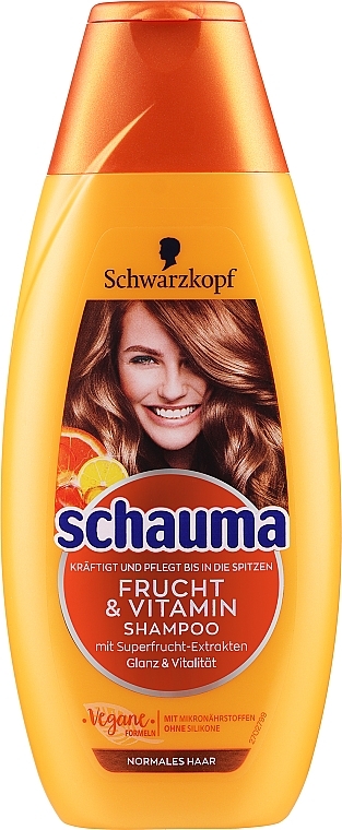Шампунь для волосся - Schauma Shampoo Fruits & Vitamins — фото N1