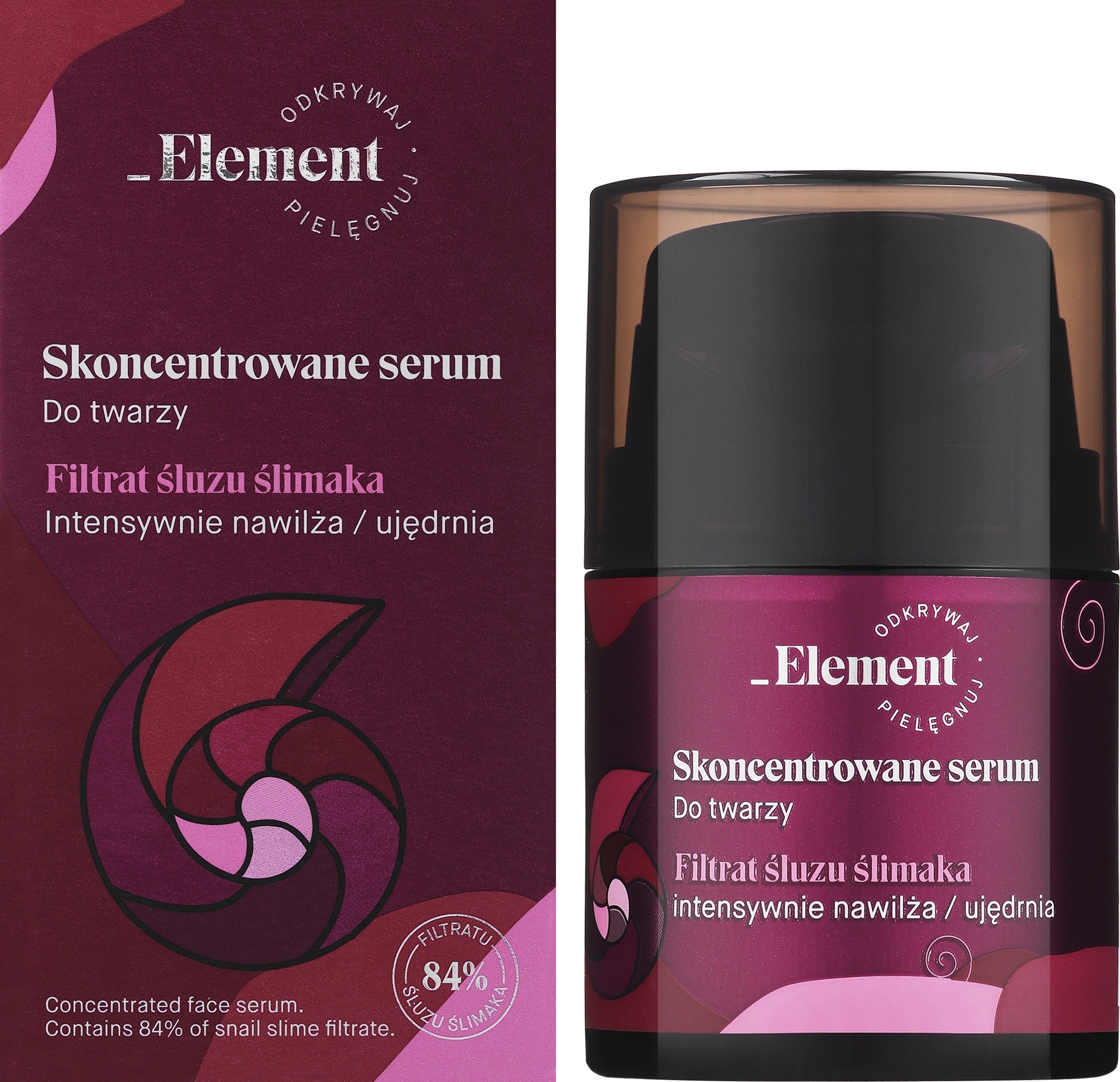 Сироватка для обличчя з муцином равлика - _Element Snail Slime Filtrate Face Serum — фото 30ml