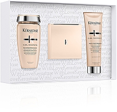 Духи, Парфюмерия, косметика Набор - Kerastase Curl Manifesto XMas Gift Set (shmp/250ml + h/mask/200ml+h/cr/150ml)