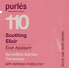 Парфумерія, косметика Пом'якшуючий лосьйон для обличчя - Purles Soothing 110 Elixir (пробник)