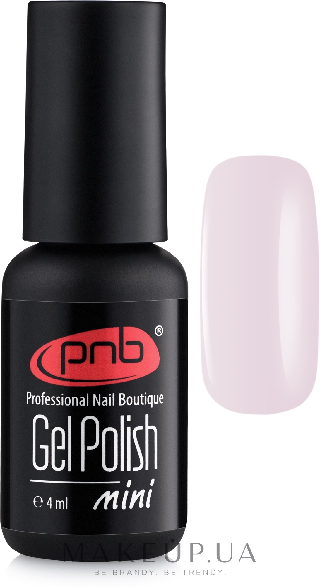 Файбер база з нейлоновими волокнами - PNB Gel Polish Mini — фото Clear Pink