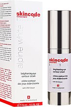 Освітлювальний крем для контуру очей - Skincode Essentials Alpine White Brightening Eye Contour Cream — фото N1