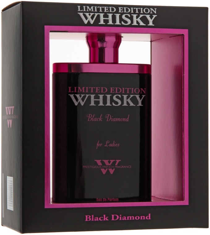 Evaflor Whisky Black Diamond Limited Edition - Парфюмированная вода (тестер с крышечкой) — фото N4