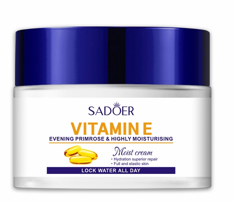 Крем для лица с маслом вечерней примулы и витамином Е - Sadoer Evening Primrose Vitamin E Face Cream — фото N1