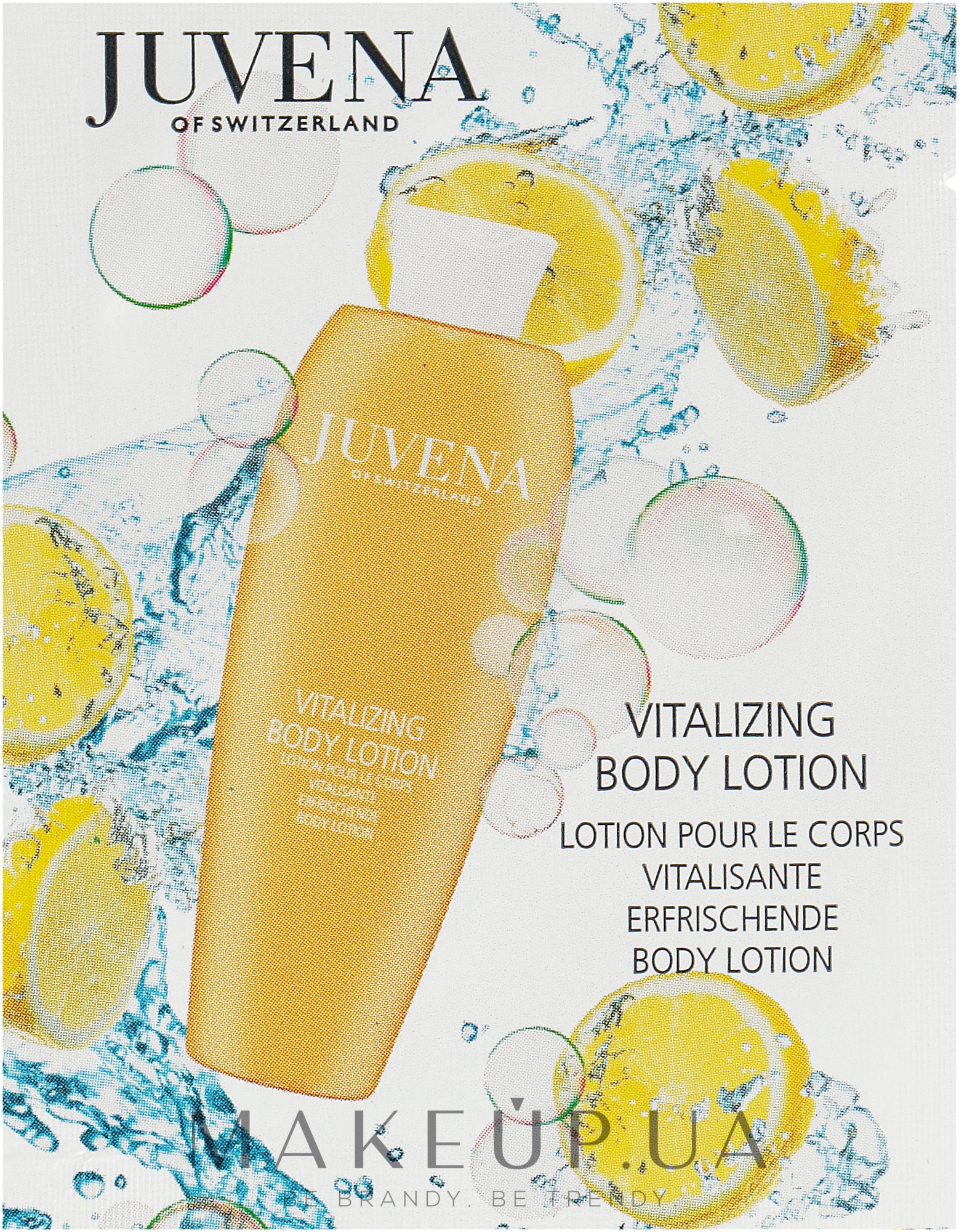 Освіжальний лосьйон для тіла "Цитрус" - Juvena Vitalizing Body Lotion Citrus (міні) — фото 5ml