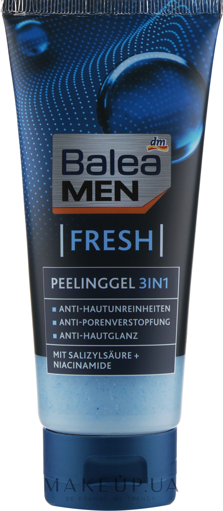 Гель-пілінг 3в1 - Balea Men Fresh Peeling Gel — фото 100ml