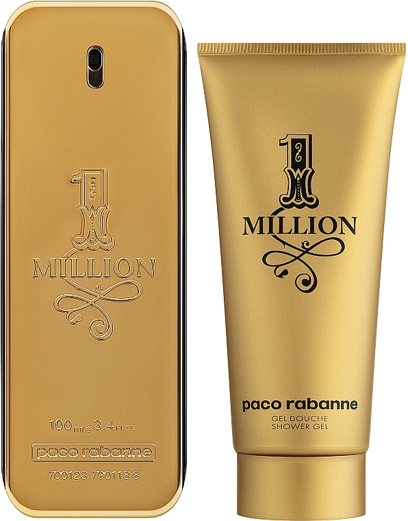 Paco Rabanne 1 Million - Набір (edt/100ml + sh/gel/100ml) — фото N2