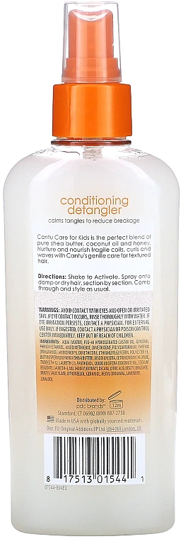 Спрей-кондиционер для распутывания волос - Cantu Care For Kids Conditioning Detangler — фото N2