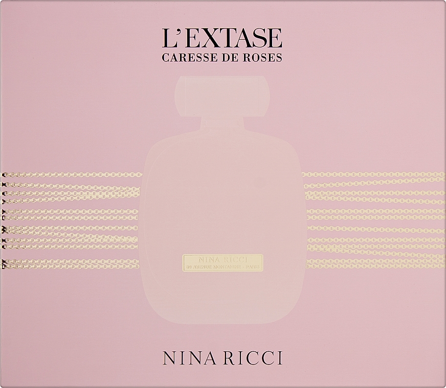 Nina Ricci L'Extase Caresse De Roses - Набор (edp/50ml + b/l/100ml) — фото N1