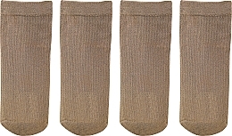 Носки женские из вискозы "Fit" 2 пары, bianco - Knittex — фото N1