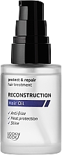 Масло для восстановления волос - Looky Look Reconstruction Hair Oil — фото N2