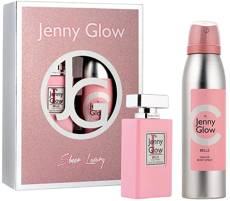 Jenny Glow Belle - Набор (edp/30ml + b/spray/150ml) — фото N1