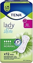 Урологические прокладки TENA Lady Slim Normal, 12шт - TENA — фото N2