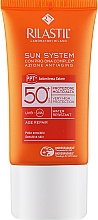 Антивозрастной солнцезащитных крем для лица с SPF 50 - Rilastil Sun System Age Repair SPF50+ Crema Solare Viso — фото N2