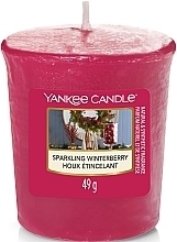 Парфумерія, косметика Ароматична свічка - Yankee Candle Votive Sparkling Winterberry