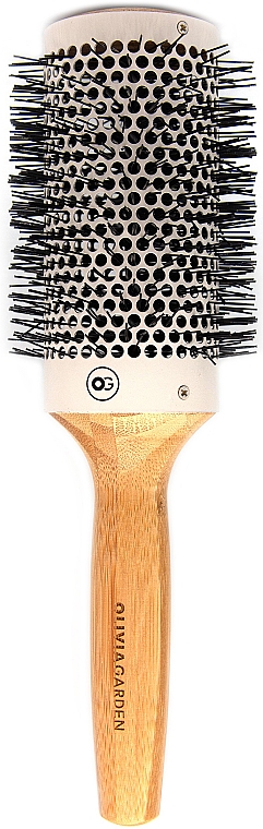 Термобрашинг бамбуковий, d.53 - Olivia Garden Healthy Hair Eco-Friendly Bamboo Brush — фото N1