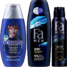 Духи, Парфюмерия, косметика Набор - Fa Sport Active Set (sh/gel/250ml + deo/150ml + shampoo/250ml )