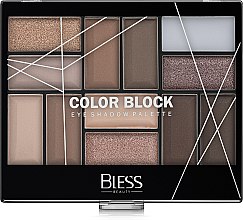 Палетка теней для век - Bless Beauty Color Block Eye Shadow Palette — фото N2