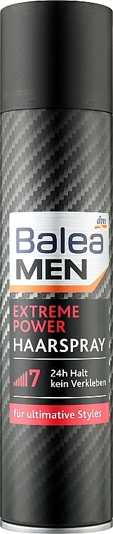 Мужской лак для волос - Balea Men Extreme Power №7 — фото N1