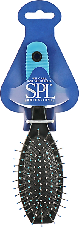 Щітка для масажна, 8582S, блакитна - SPL Hair Brush — фото N1