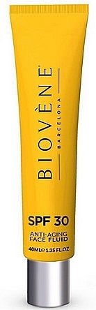 Антивіковий флюїд для обличчя - Biovene Anti-Aging Facial Fluid SPF30 — фото N1