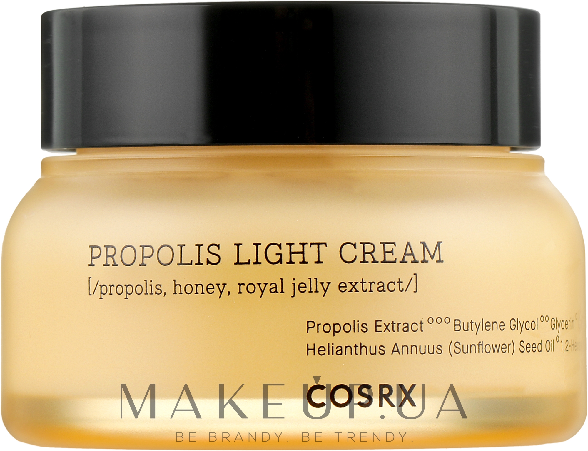 Легкий крем для лица на основе экстракта прополиса - Cosrx Propolis Light Cream — фото 65ml